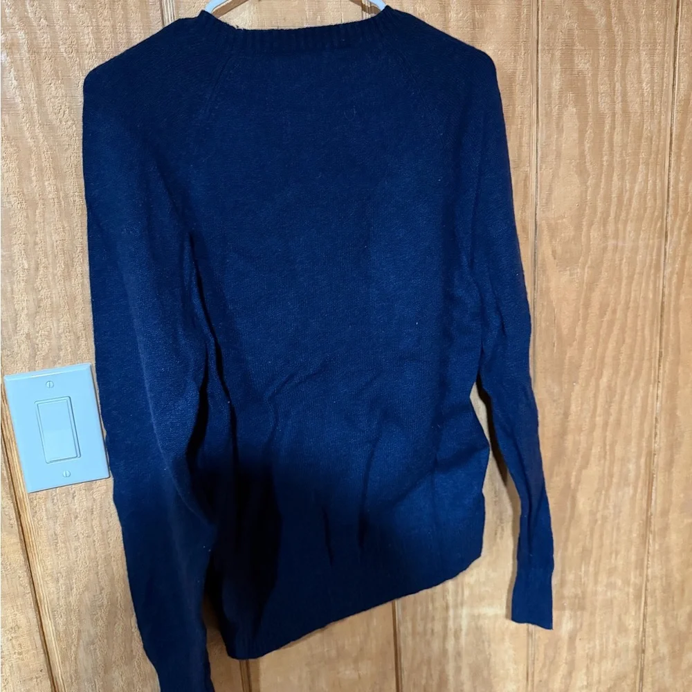 J. Crew Navy Knit Sweater
